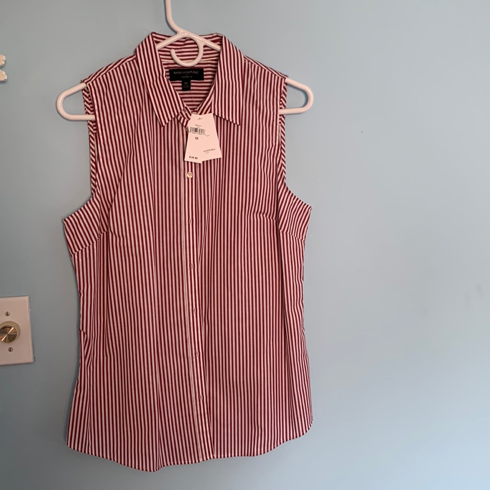 NWT Banana Republic Button Up